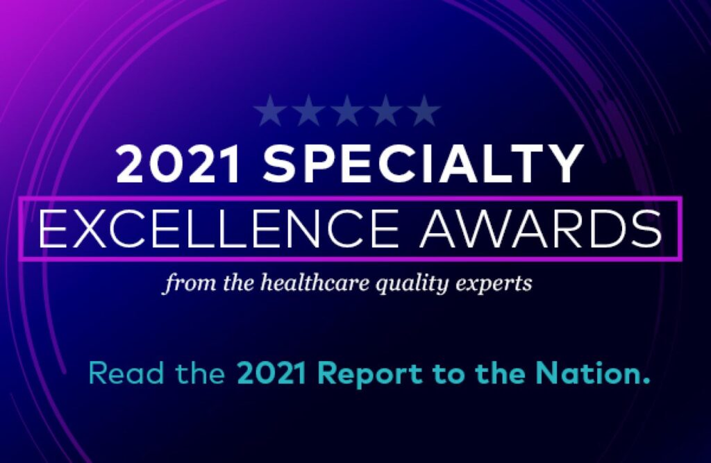 2021 Specialty Excellence Awards banner inviting readers to read the 2021 Report to the Nation